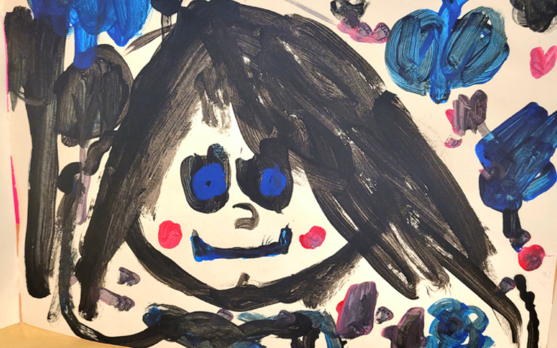 Student art displayed at Paul Robeson Community School