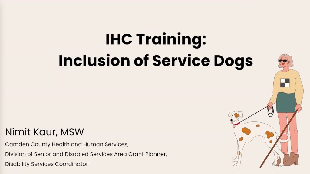 Inclusion of Service Dogs