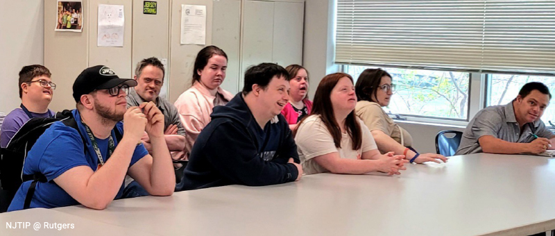 Arc of Monmouth clients receive NJTIP @ Rutgers training
