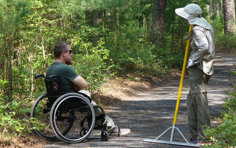 Sean Kane-Holland, trail improvement